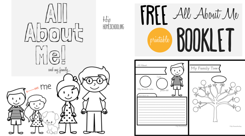 All About Me Worksheet  A Printable Book For Elementary Kids