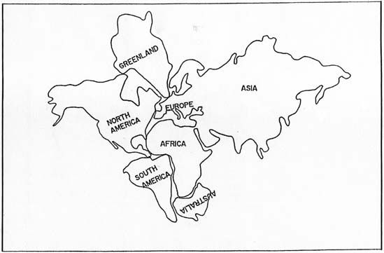 Pangea Coloring Page