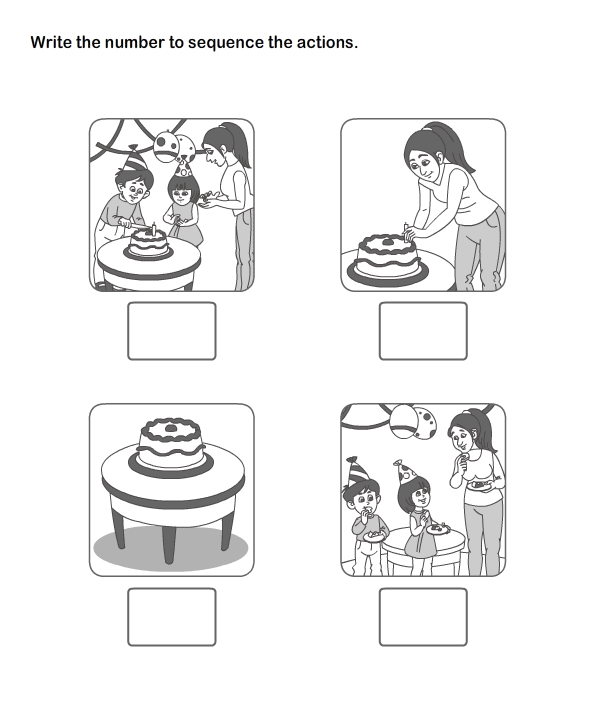 Picture Sequence Worksheet 11