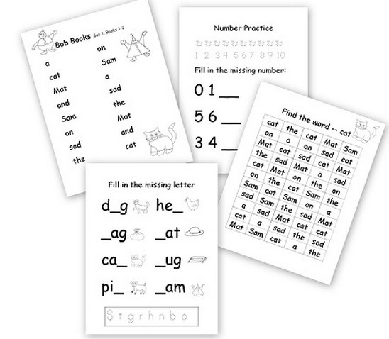 Beginning Reader Worksheets Archives