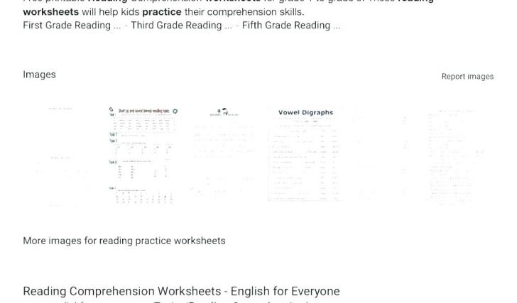 6th Grade English Worksheets