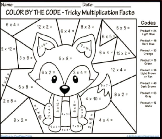 Fun Multiplication Worksheets For 4th Grade Worksheets For All Fun