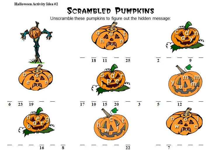 Halloween Math Worksheets & Activities