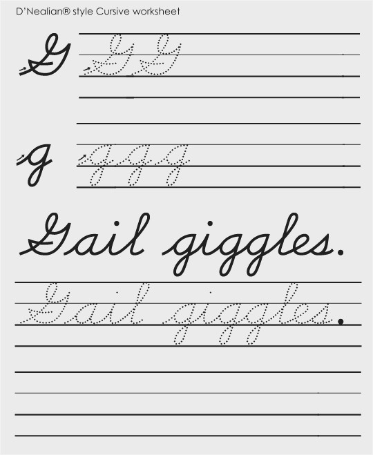 Handwriting Worksheets Kindergarten D Nealian Handwriting