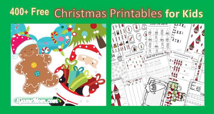400+ Free Christmas Learning Printable Activities For Kids
