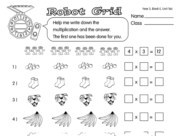 Multiplication Worksheets For Grade 3 With Pictures Download Them