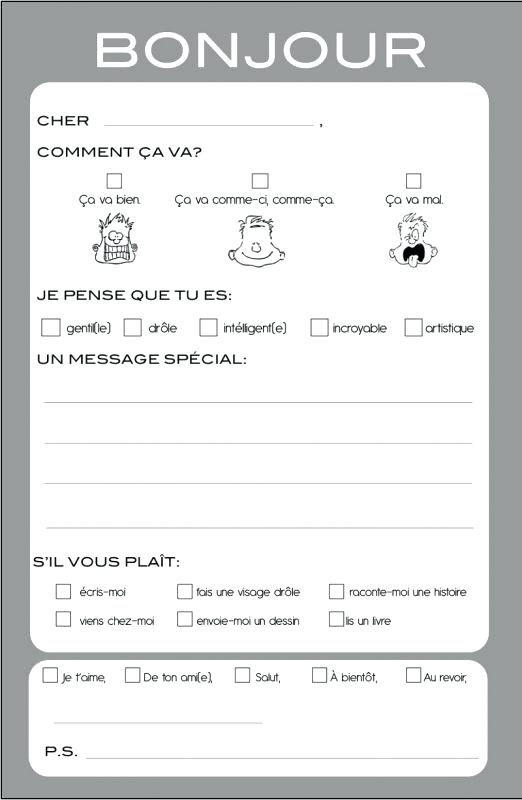 Printable French Worksheets Grade 1 Learning Printable French