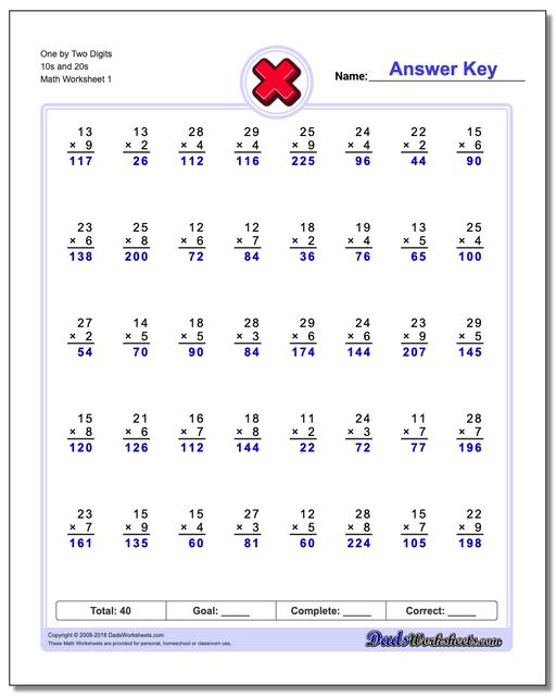 Rocket Math Multiplication Worksheets 844 Multiplication