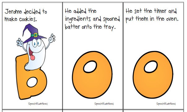 Halloween Sequencing, Cause Effect, & Idioms {freebie}