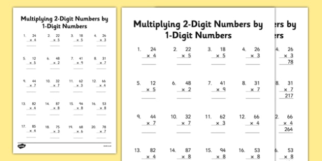 Multiplying 2