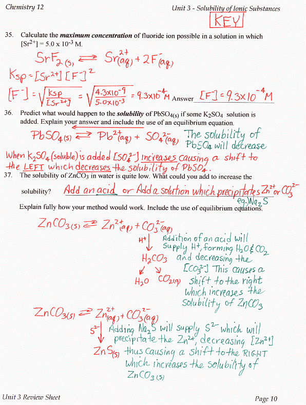 Chemistry 12