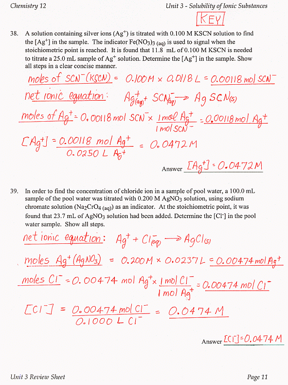 Chemistry 12