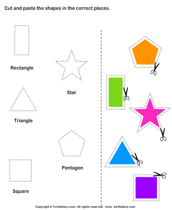 Cut And Paste Activities