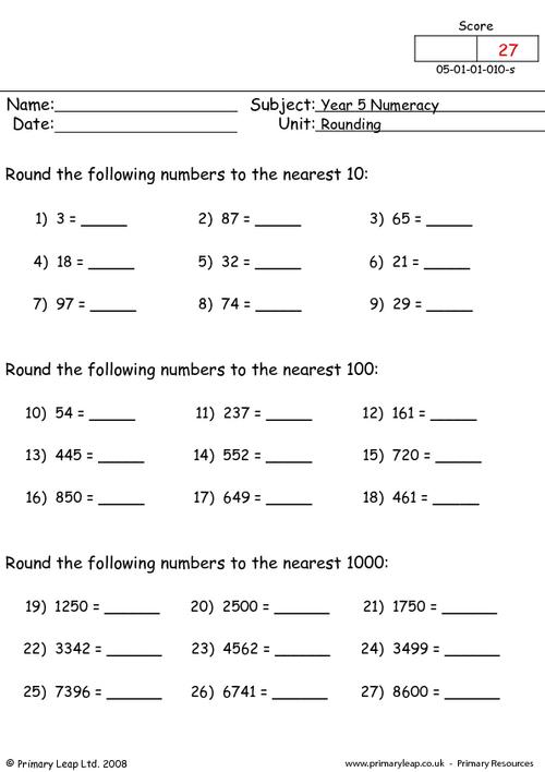 Rounding