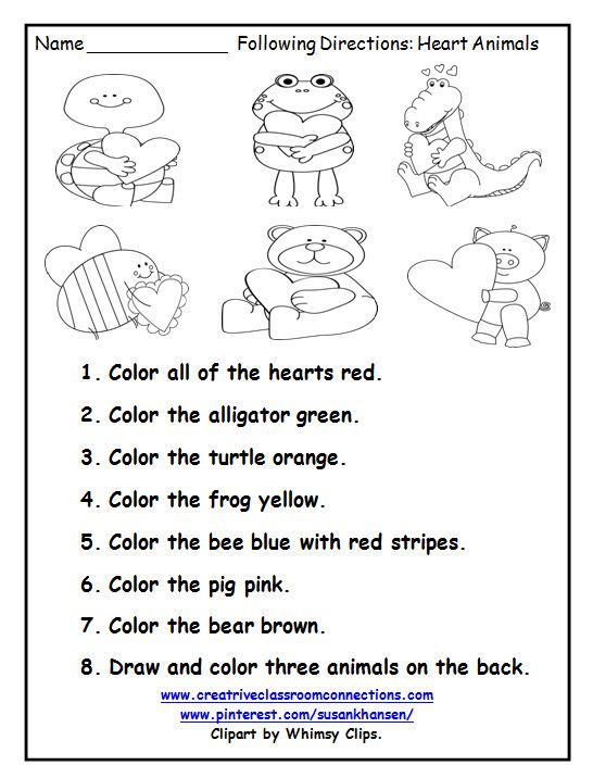 This Free Printable Is A Great February Activity For Following