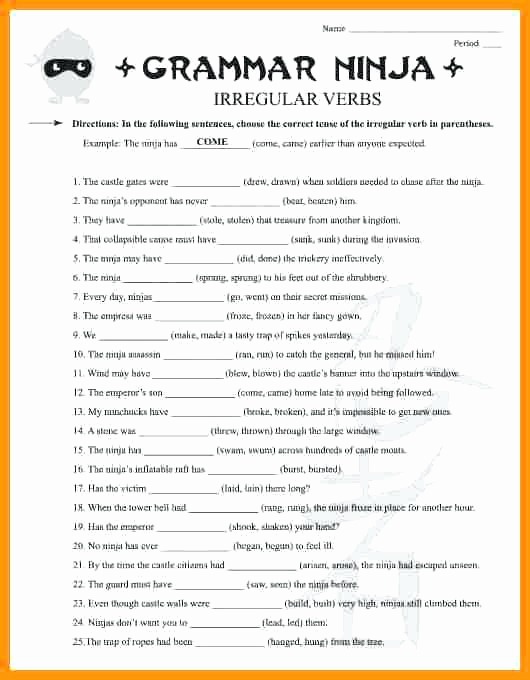 7th Grade English Worksheets Luxury 7th Grade Ela Worksheets Mon