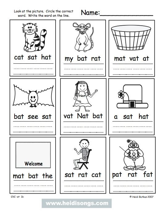 How To Teach Kids To Sound Out Three Letter Words (cvc Words