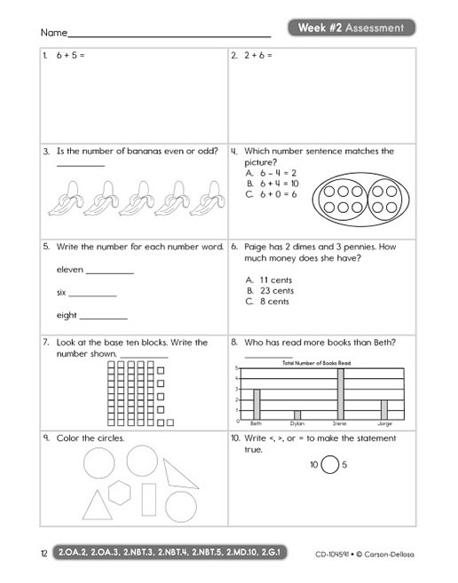 Math 4 Today Grade 3 Worksheets  Math 4 Today, Grade 3  Donna