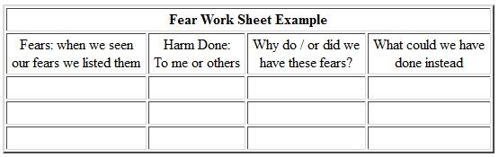 Printable Aa Step 4 Worksheets