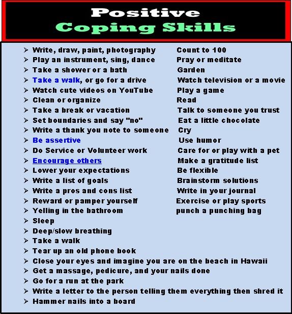 Positive Coping Skills By Blake Flannery (i Don't Know If I Agree