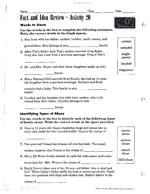 Fun Free Worksheets For Kindergarten Students Middle School