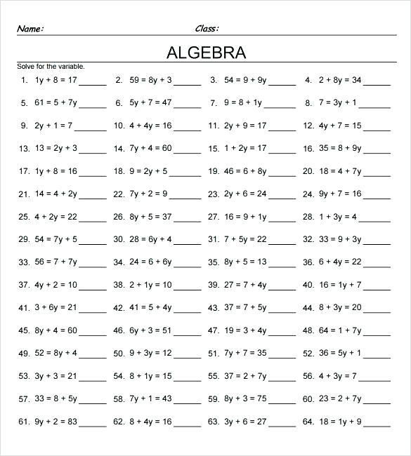 Grade 7 Math Worksheets â Kendalljenner Club