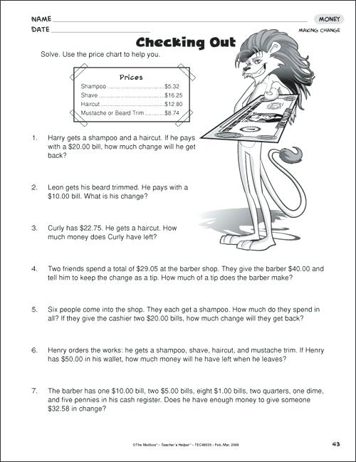 Language Arts Worksheets 7th Grade