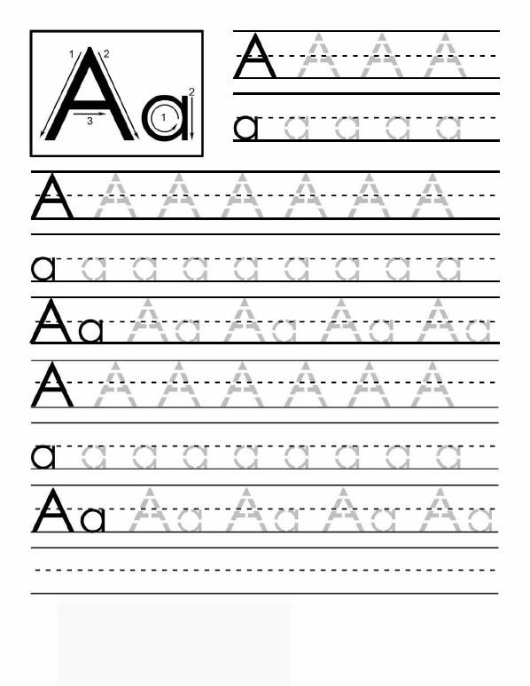 Learn To Write Abc Worksheet