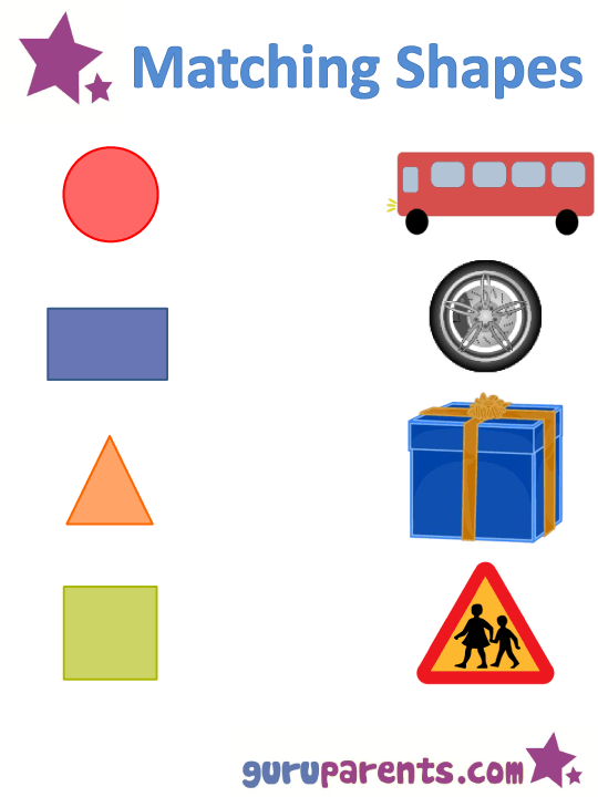 Shapes Worksheets And Flashcards