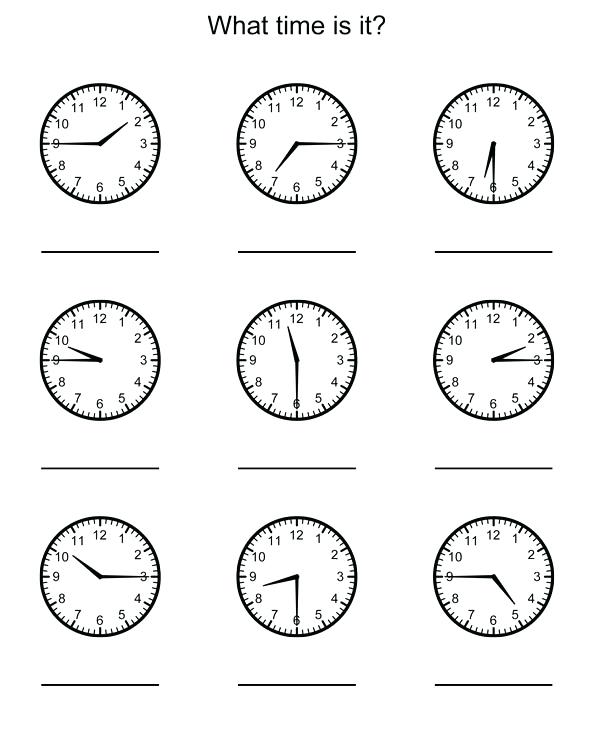 Math Worksheets Grade Telling Time Download Them And Try To Solve