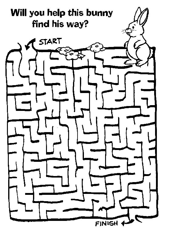 Free Printable Mazes For Kids