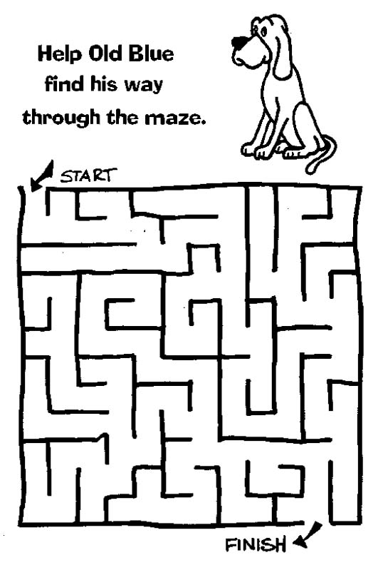 Free Printable Mazes For Kids