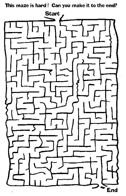 Free Printable Mazes For Kids