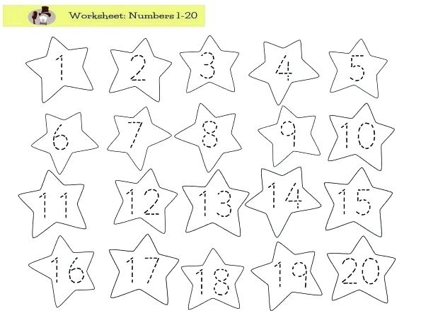 Number Tracing Worksheets 1 Free Printable Pumpkin Number Tracing