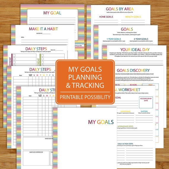 12 Goal Setting Worksheet Template Ideas
