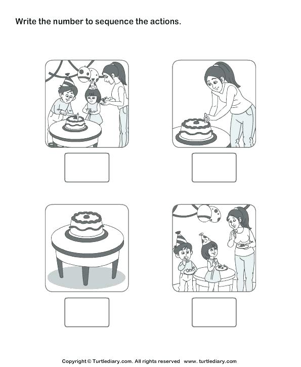 Free Printable Sequencing Worksheets Grade Math Sequence Story
