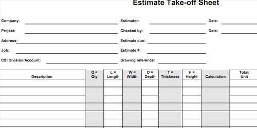 Bid Form