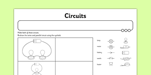 Simple Circuit Diagram Ks2