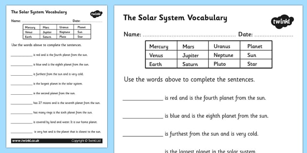 T S Solar Solar System Worksheets Luxury Mean Median Mode