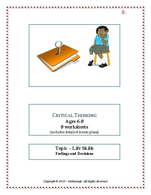 Thinking Worksheets Collection Free Critical Thinking Worksheets