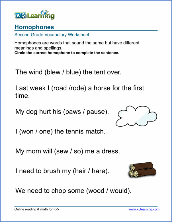 Vocabulary Worksheets â Printable And Organized By Subject