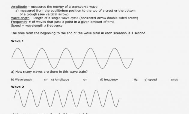 Worksheet Labeling Waves Answer Key Page 14 â Baby Shower Address