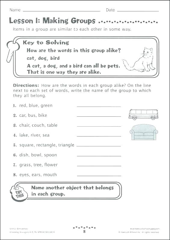 4th Grade Analogies Worksheets Analogy Design For High School Free