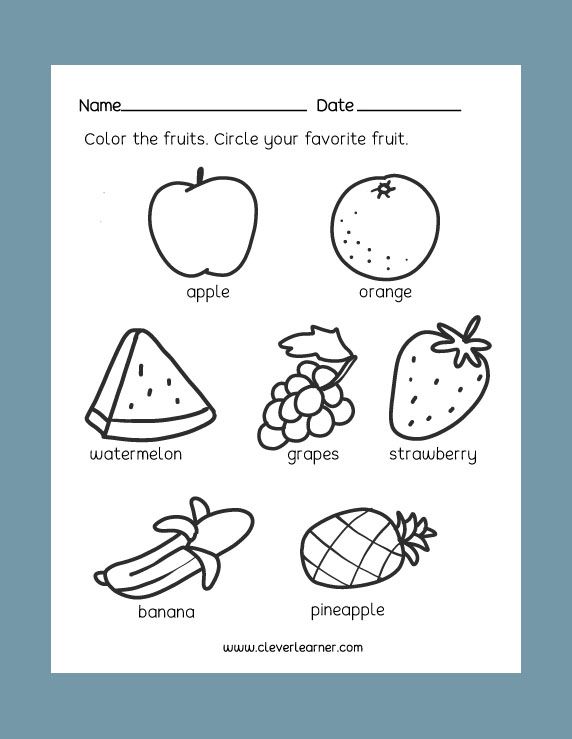 Free Preschool Science Worksheets  Healthy And Unhealthy Foods