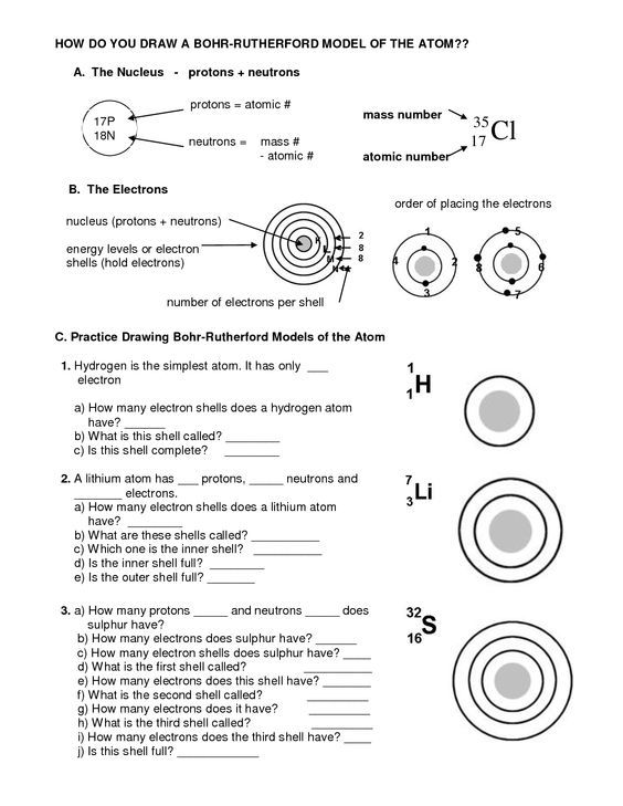How To Do Bohr Diagrams