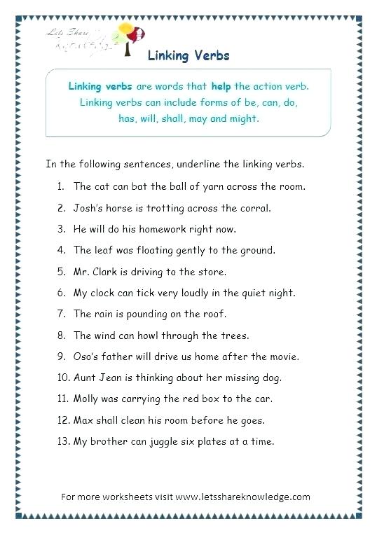 Auxiliary Verb Worksheets Helping Auxiliary Verb Worksheets Pdf