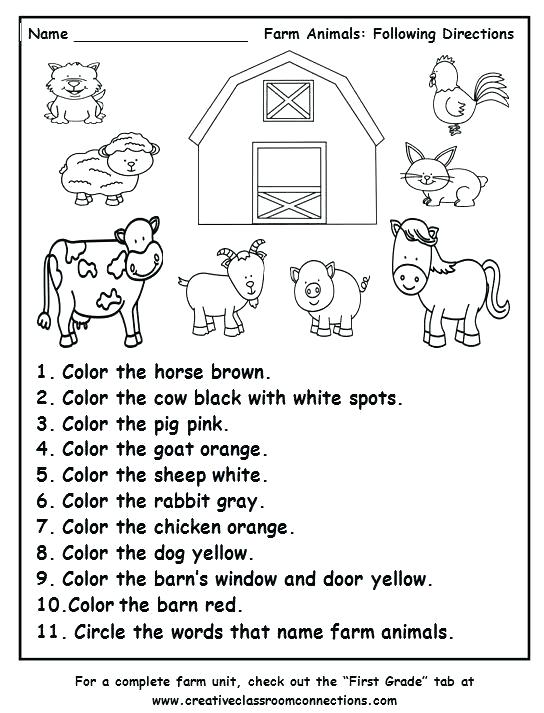 Color Pink Worksheets Kindergarten Medium Size Of Activity