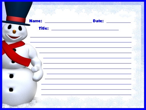Winter Printable Worksheets  Christmas And December Creative