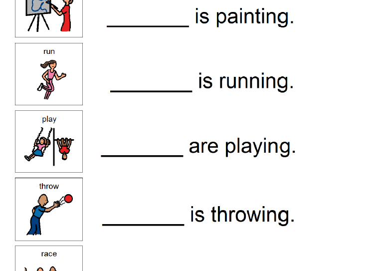 Pronoun Worksheets  He She They