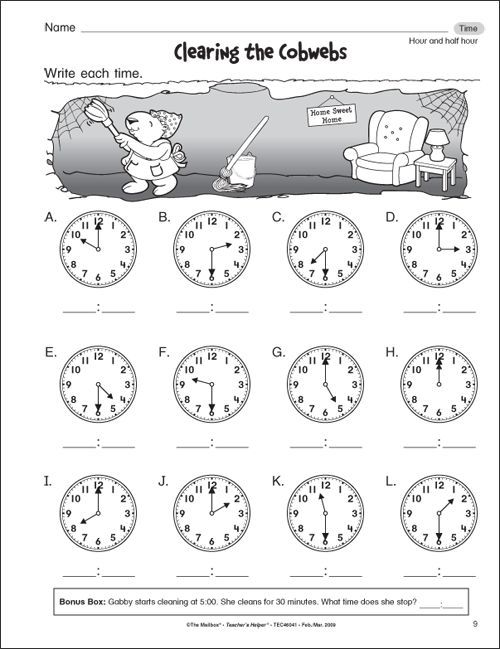 First Grade Math